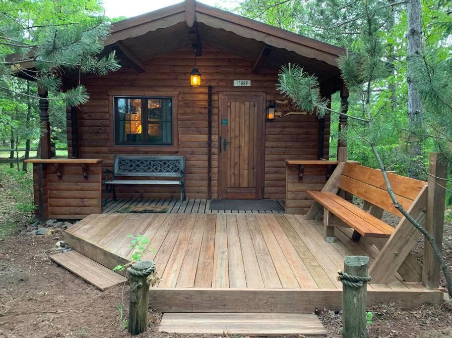 Honeybear Hideaway Cabin Hayward Luaran gambar