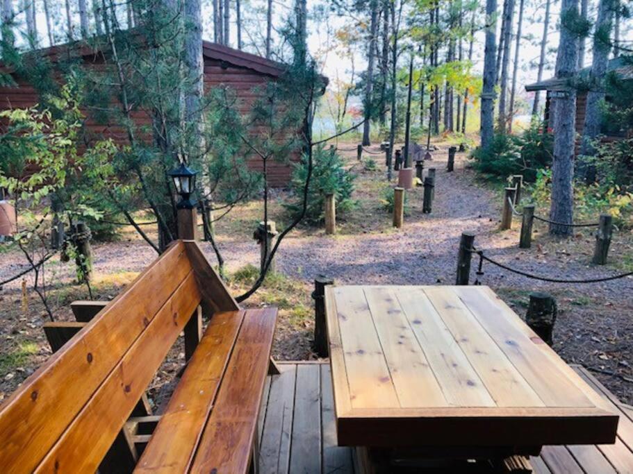 Honeybear Hideaway Cabin Hayward Luaran gambar